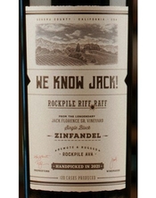 We Know Jack, Rockpile – Sonoma County (California) Zinfandel 2021