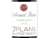 2 Plank Vineyards, Amador County (California) Cabernet Franc 2016