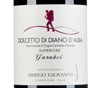 Abrigo Giovanni, Dolcetto di Diano d’Alba Superiore DOCG (Piedmont, Italy)  2017