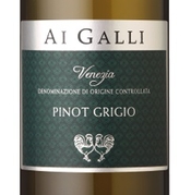 Ai Galli, Delle Venezie DOC (Italy) Pinot Grigio 2019