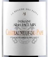 Domaine Albin Jacumin, Châteauneuf-du-Pape (Rhône Valley, France)  2016