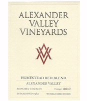 Alexander Valley Vineyards, Alexander Valley (Sonoma County, California)  2017