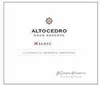 Altocedro, La Consulta, Mendoza (Argentina) Malbec 2011