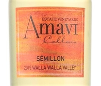 Amavi Cellars, Walla Walla Valley (Washington) Semillon 2019