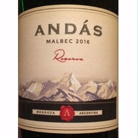 Andas, Mendoza (Argentina) Malbec 2016