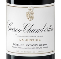 Domaine Antonin Guyon, Gevrey-Chambertin (Burgundy, France)  2017