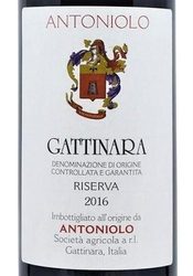 Antoniolo, Gattinara Riserva (Piedmont, Italy)  2016