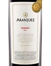 Aranjuez Winery and Vineyards, Tarija (Bolivia) Tannat 2018