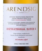 Arendsig, Robertson (South Africa) Chenin Blanc 2020