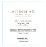 Bodegas Arrocal, Ribera del Duero Reserva (Castilla y León, Spain)  2019