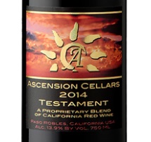 Ascension Cellars, Paso Robles (California)  2014