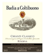 Badia a Coltibuono, Chianti Classico Riserva DOCG (Tuscany, Italy)  2016