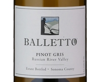 Balletto, Russian River Valley (Sonoma County, California) Pinot Gris 2018