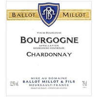 Ballot Millot, Bourgogne Blanc (Burgundy, France)  2017