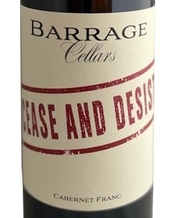 Barrage Cellars, Yakima Valley (Washington) Cabernet Franc 2016