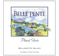 Belle Pente Vineyard & Winery, Willamette Valley (Oregon) Pinot Gris 2016