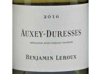 Benjamin Leroux, Auxey-Duresse (Burgundy, France)  2016