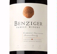 Benziger, Sonoma County (California) Cabernet Sauvignon 2015