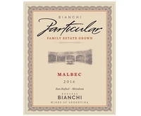 Bianchi, San Rafael (Mendoza, Argentina) Malbec 2016