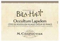 Domaine de Bila-Haut, Cotes du Roussillon Villages (Latour de France)  2016