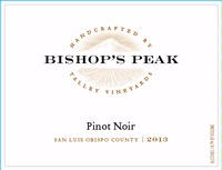 Bishop’s Peak, San Luis Obispo County (California) Pinot Noir 2013