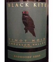 Black Kite, Anderson Valley (Mendocino County) Pinot Noir 2014