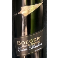 Boeger Winery, El Dorado (Sierra Foothills, California) Barbera 2019