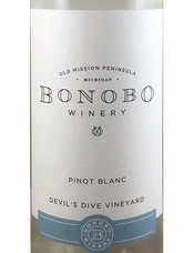 Bonobo Winery, Old Mission Peninsula (Michigan) Pinot Blanc 2017