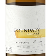 Boundary Breaks Vineyard, Finger Lakes (New York) Riesling 2017