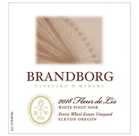 Brandborg Vineyard & Winery, Elkton (Umpqua Valley, Oregon) White Pinot Noir 2018