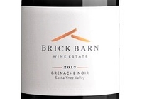 Brick Barn Wine Estate, Santa Ynez Valley (Santa Barbara County, California) Grenache 2017