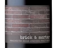 Brick and Mortar, Mendocino Ridge (California) Pinot Noir 2018