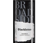 Broadside, Paso Robles (Central Coast, California) Cabernet Sauvignon 2019