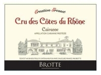 Brotte, Cairanne AOC (Rhône Valley, France)  2019