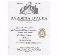 Bruno Giacosa, Barbera d’Alba (Piedmont, Italy)  2015