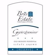 Brys Estate, Old Mission Peninsula (Michigan) Gewurztraminer 2017