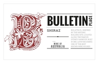 Bulletin Place, South Eastern Australia (Australia) Shiraz 2017