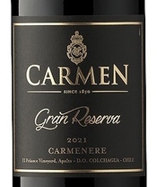 Carmen, Colchagua (Valle de Cachapoal, Chile) Carmenère 2021