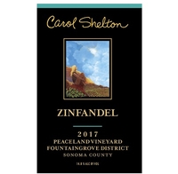 Carol Shelton, Fountaingrove District, Sonoma County (California) Zinfandel 2017