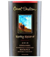 Carol Shelton, Rockpile, Sonoma County (California) Zinfandel 2018