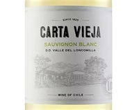 Carta Vieja, Valle del Loncomilla DO (Maule Valley, Chile) Sauvignon Blanc 2018