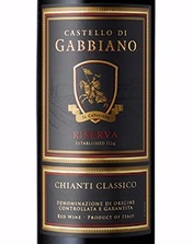 Castello di Gabbiano, Chianti Classico Riserva (Tuscany, Italy)  2010