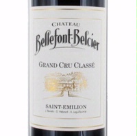 Château Bellefont-Belcier, St. Emilion Grand Cru Classé (Bordeaux, France)  2015