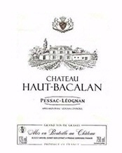 Château Haut-Bacalan, Pessac-Léognan (Bordeaux, France)  2012