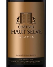 Château Haut Selve, Graves (Bordeaux, France)  2019