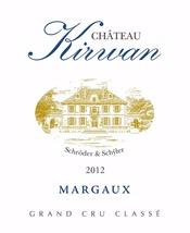 Château Kirwan, Margaux (Bordeaux, France)  2012