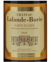 Château Lalande-Borie, Saint Julien, Médoc (Bordeaux, France)  2012