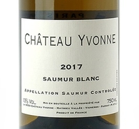 Château Yvonne, Saumur Blanc (Loire Valley, France)  2017