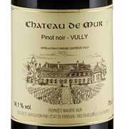 Château de Mur, Vully (Switzerland) Pinot Noir 2016