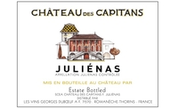 Chateau des Capitans, Juliénas AOP (Beaujolais, Burgundy, France)  2018